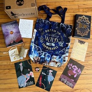Owlcrate Fantasy Bookish Bundle, Young Adult Book Club, Fashion Accessories